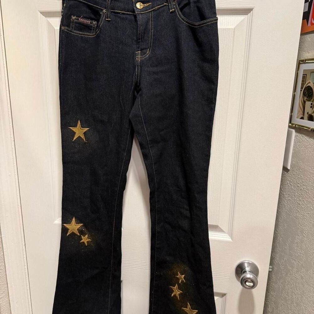 Y2K Denim Flare Jeans